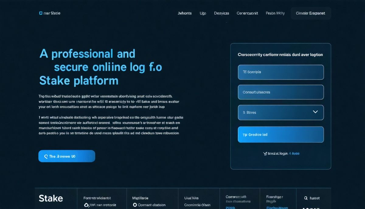 Stake Girişte Güvenlik Önlemleri: Güvenli Erişim ve Kullanıcı Koruma Yöntemleri